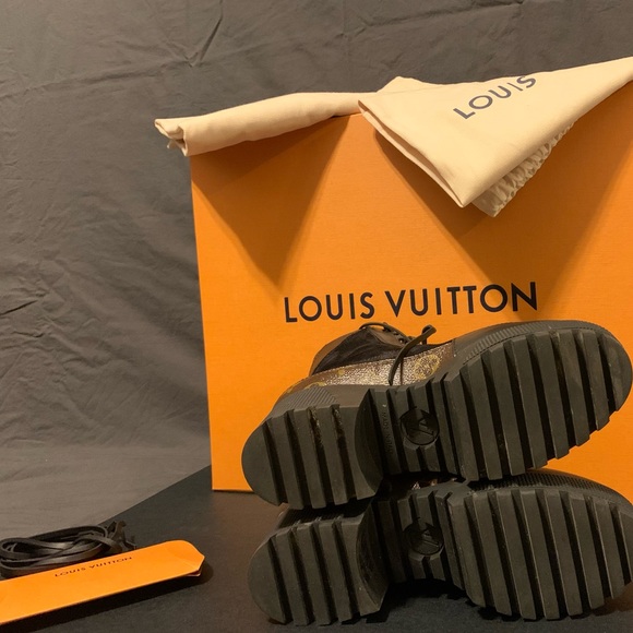 LOUIS VUITTON LAUREATE PLATFORM DESERT BOOT (1A4XXZ) - Picture 5 of 6